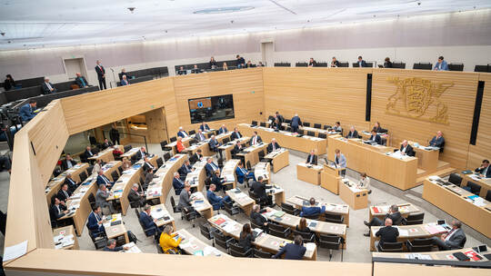 Landtagssitzung Baden-Württemberg