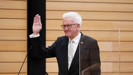 Auftaktsitzung des neu gewählten Landtags von Baden-Württemberg