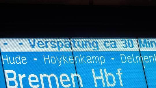 Zugverspätung Zugverspätung