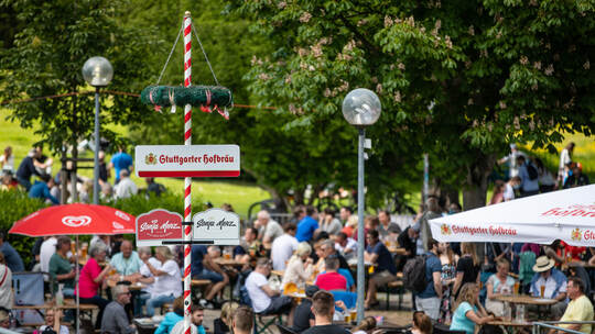 Schönes Wetter in der Region Stuttgart
