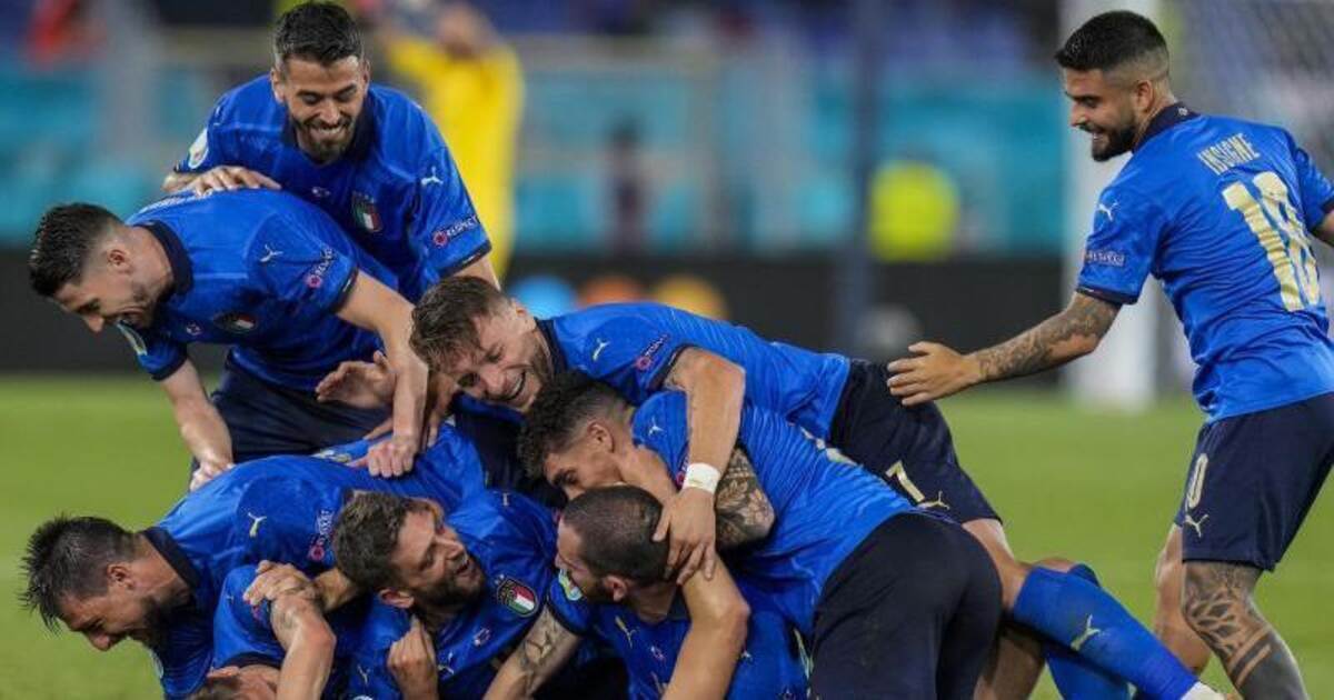Italien nach Sieg gegen die Schweiz im EM-Achtelfinale ...