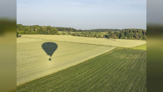 Gasometer Heißluftballon