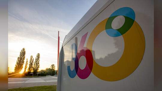 Gasometer Heißluftballon