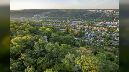 Gasometer Heißluftballon