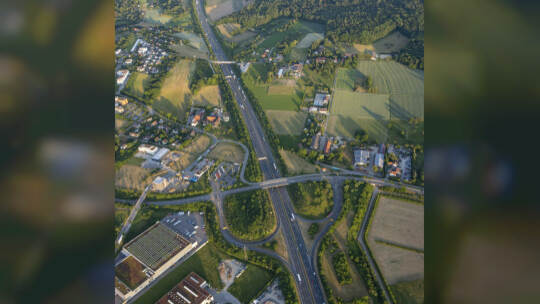 Gasometer Heißluftballon