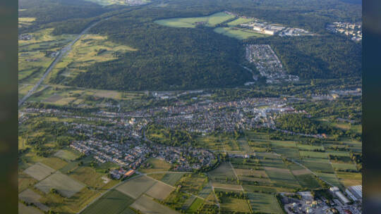Gasometer Heißluftballon
