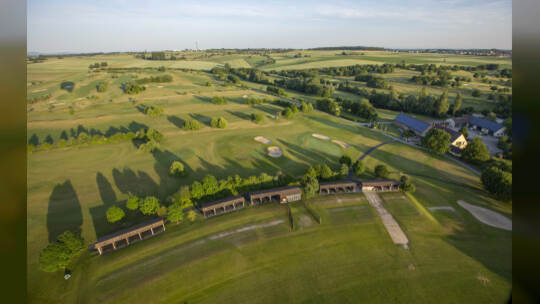 Gasometer Heißluftballon