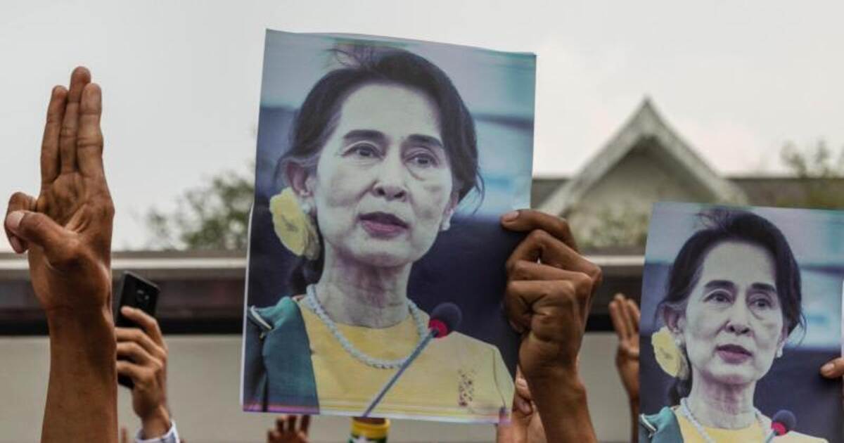 «Blumenstreik» zu Aung San Suu Kyis Geburtstag in Myanmar ...