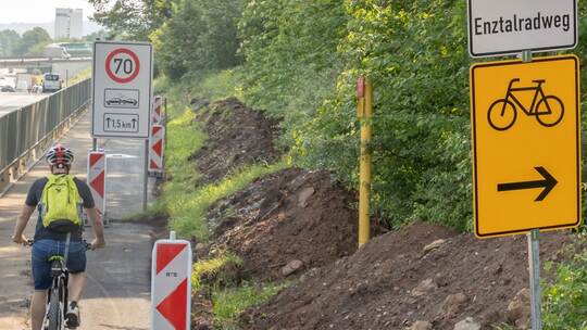 Umleitung Enztalradweg