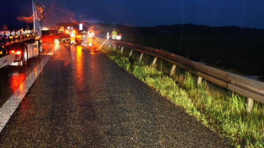 Neuhausen: Unwetter fordert die Feuerwehr