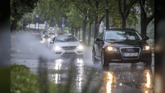 Starkregen und Sturm in Pforzheim & Region