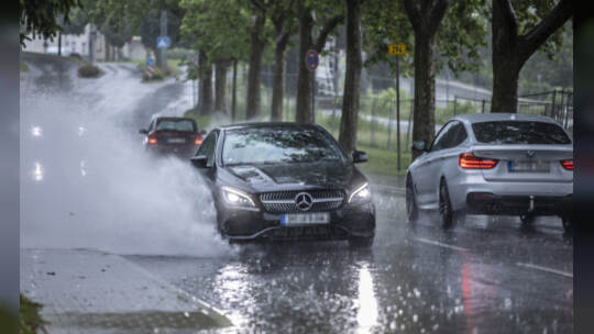 Starkregen und Sturm in Pforzheim & Region