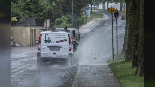 Starkregen und Sturm in Pforzheim & Region