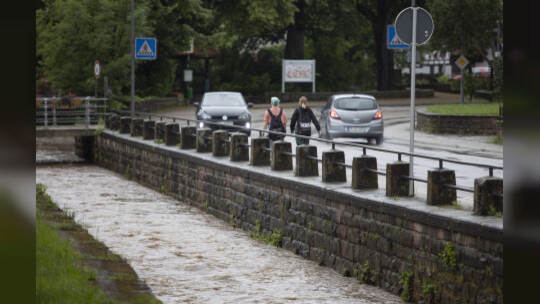 Starkregen und Sturm in Pforzheim & Region