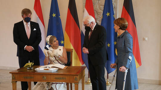 Niederländisches Königspaar besucht Deutschland