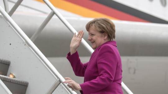 Merkel besucht die USA Merkel besucht die USA