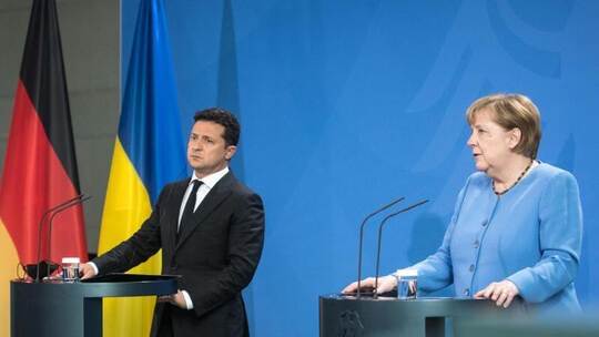 Ukrainischer Präsident Selenskyi in Berlin Ukrainischer Präsident Selenskyi in Berlin