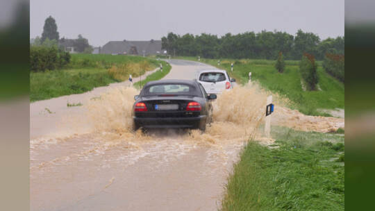 Unwetter in Rheinland-Pfalz