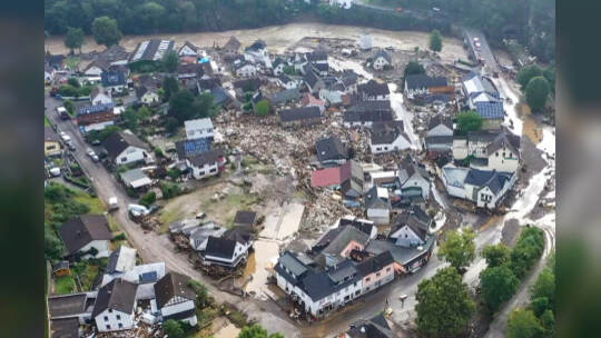 Unwetter in Rheinland-Pfalz