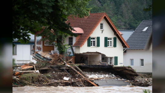 Unwetter in Rheinland-Pfalz