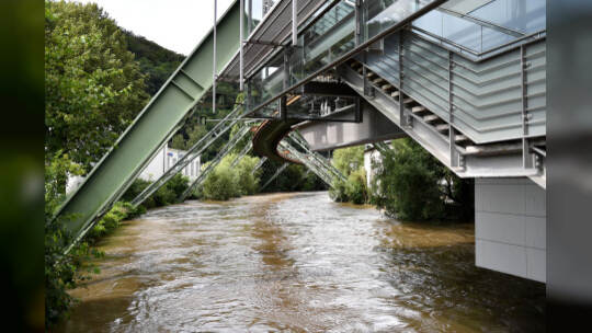 Unwetter in Nordrhein-Westfalen