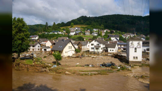 Unwetter in Rheinland-Pfalz