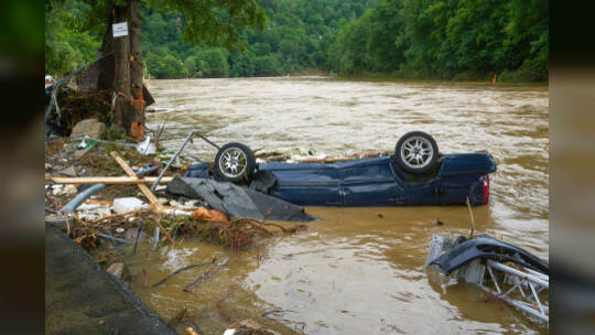 Unwetter in Rheinland-Pfalz