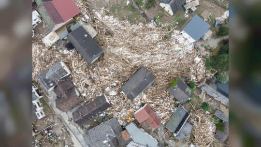 Unwetter in Rheinland-Pfalz