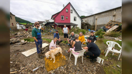 Unwetter in Rheinland-Pfalz