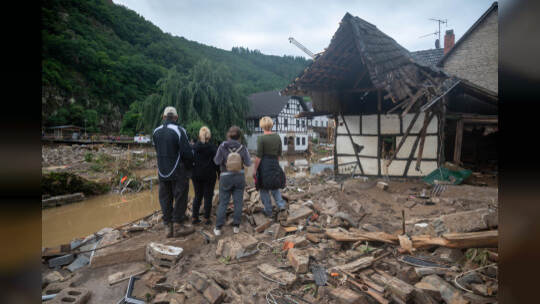 Unwetter in Rheinland-Pfalz