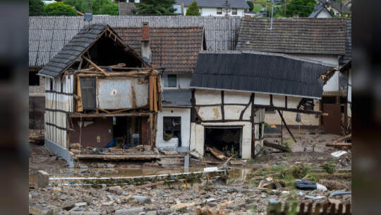 Unwetter in Rheinland-Pfalz