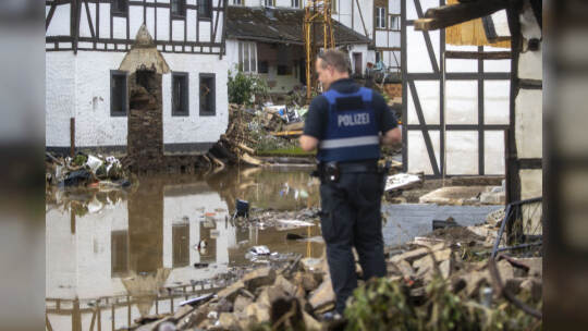 Unwetter in Rheinland-Pfalz
