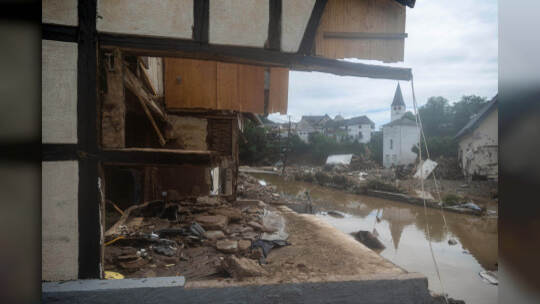 Unwetter in Rheinland-Pfalz
