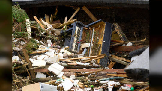 Unwetter in Rheinland-Pfalz