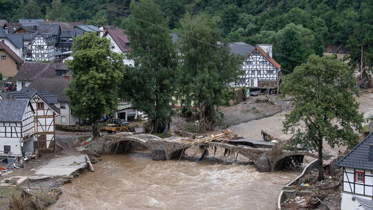 Unwetter in Rheinland-Pfalz