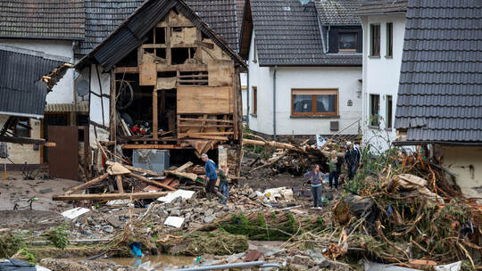 Unwetter in Rheinland-Pfalz