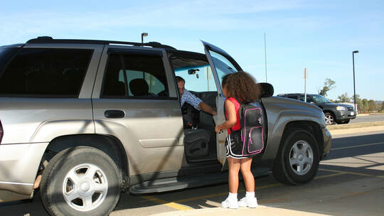 African American Girl Ride