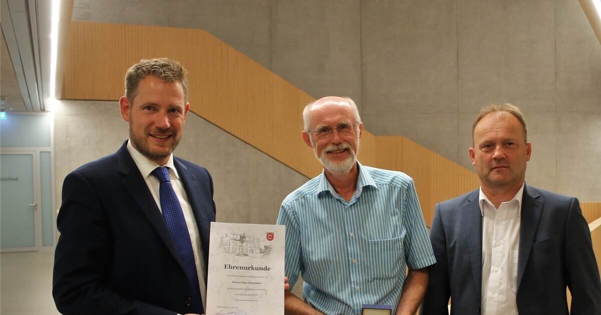  und bekommt jede Menge Lob zum Abschied...