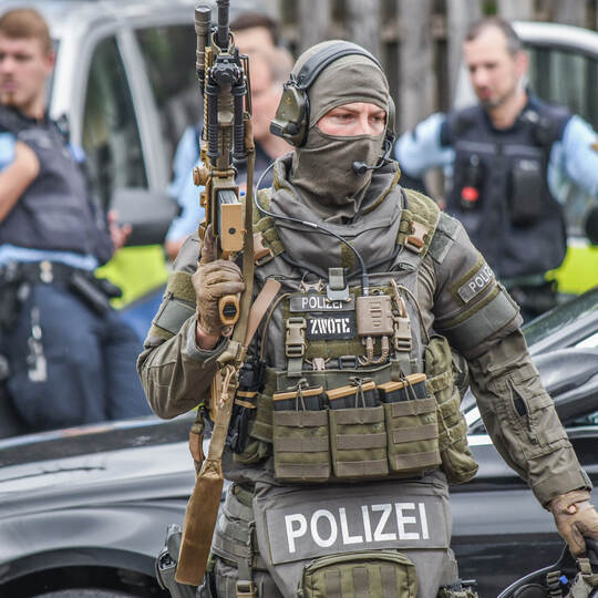 Zeugin meldet Mann mit Axt im Stadtgarten Schwäbisch Gmünd