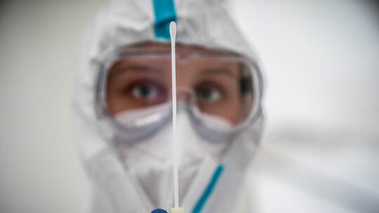 Coronavirus - Berlin - Testzentrum