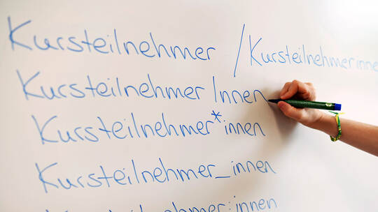 Gendern in Lehrmaterialien