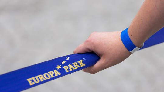 Markierungsbändchen im Europa-Park