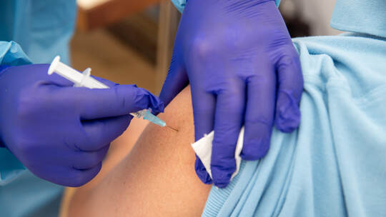 Coronavirus -Impfauffrischung