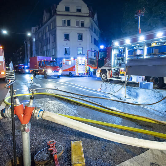 Brand Zähringer Allee