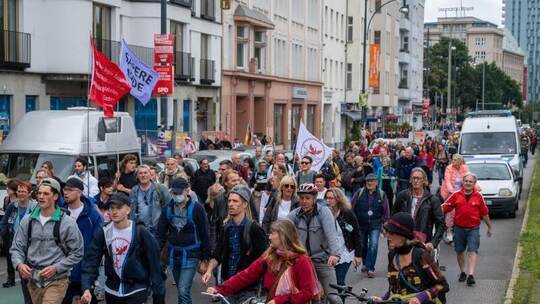 Demonstrationen gegen Corona-Politik Demonstrationen gegen Corona-Politik
