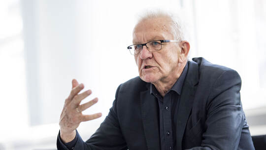 Ministerpräsident Winfried Kretschmann