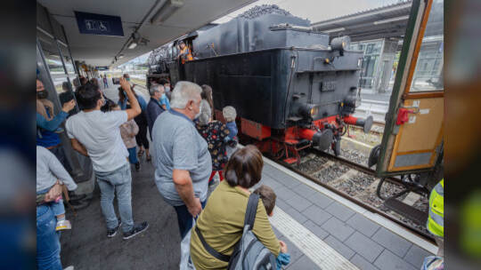 Historische Dampfzüge