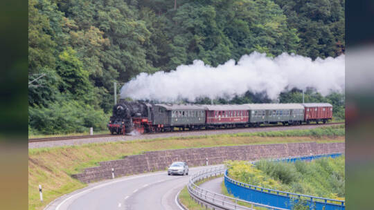 Historische Dampfzüge