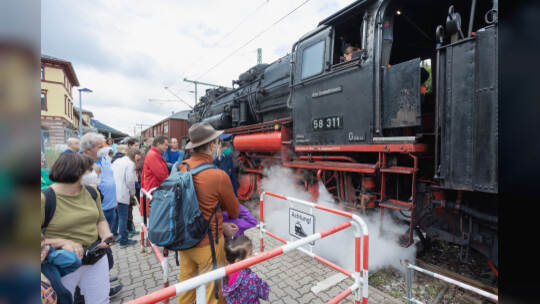 Historische Dampfzüge