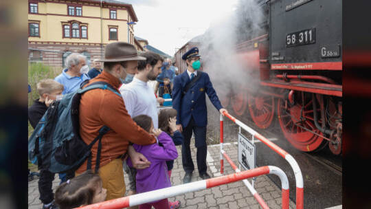 Historische Dampfzüge